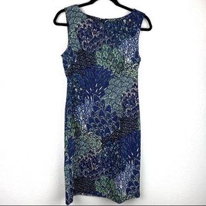 Connected Apparel Sleeveless Pattern Dress NWOT